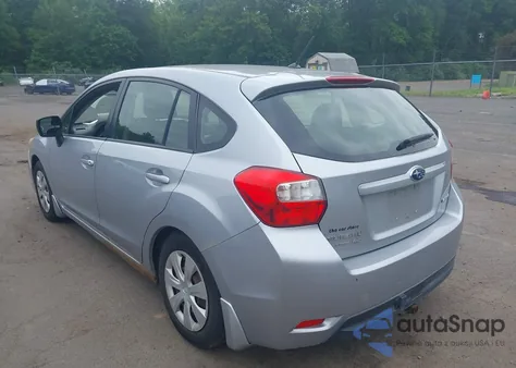 2013 Subaru Impreza 2.0I from USA, damaged, VIN JF1GPAA63D2838395